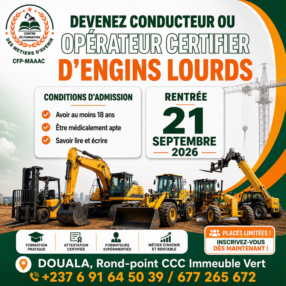 Prochaine rentree scolaire CFP-MAAAC